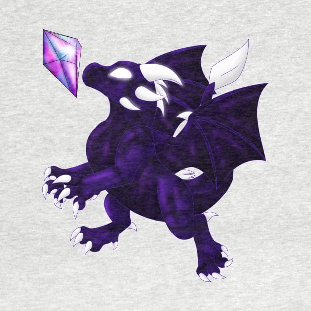 GemBabs: Elemental Dragon (Shadow) by spyroid101